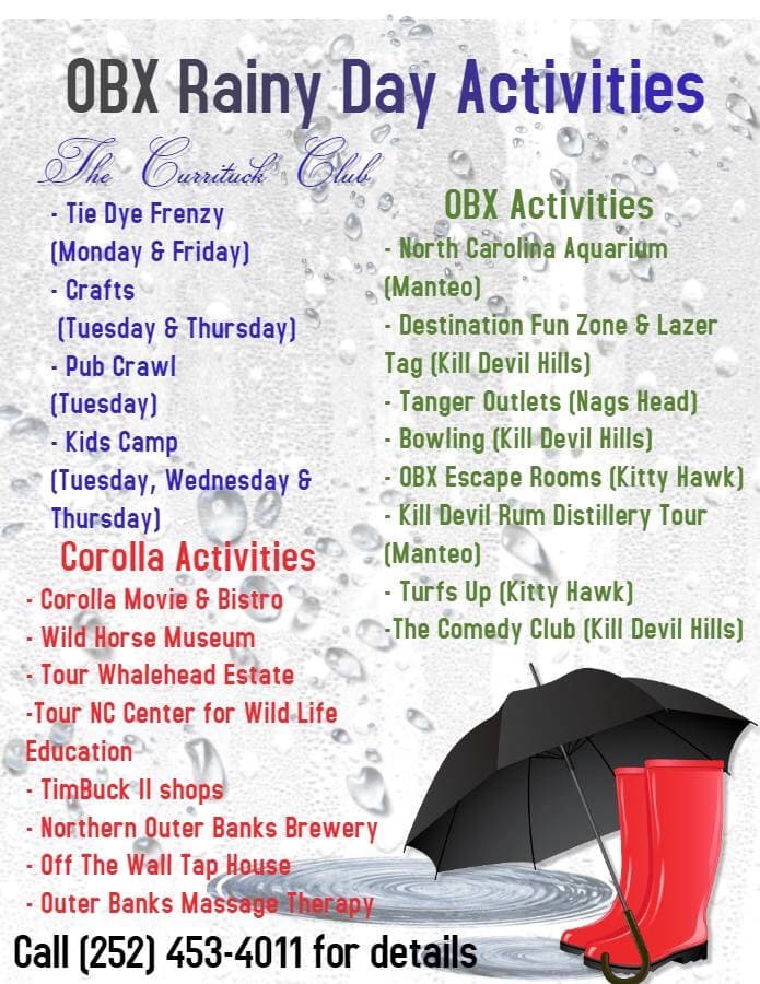 Rainy Day Activities